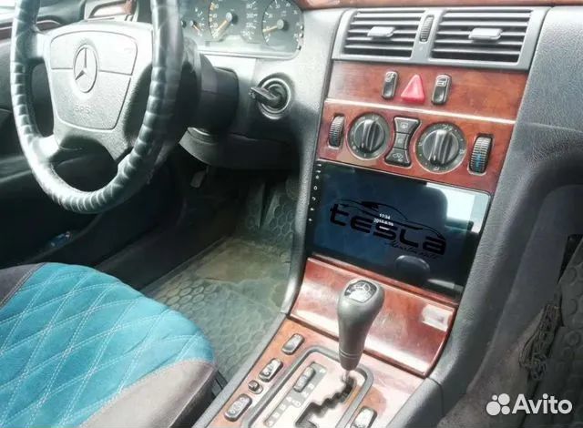 Магнитола на Mercedes w210 очкарик android 10