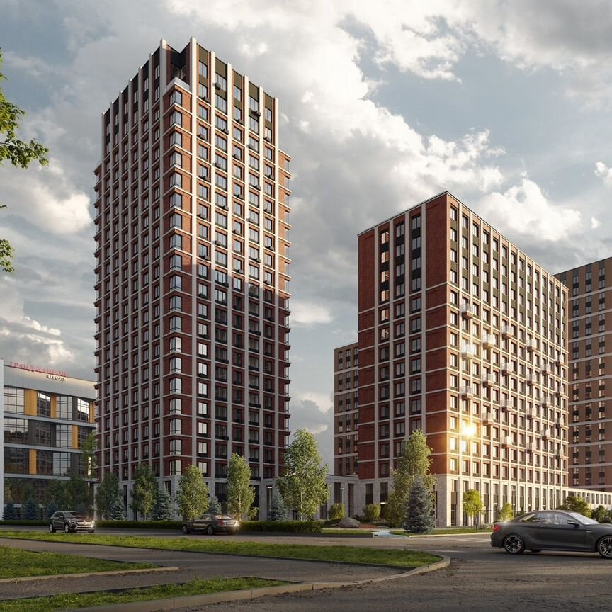 3-к. квартира, 83,8 м², 20/23 эт.