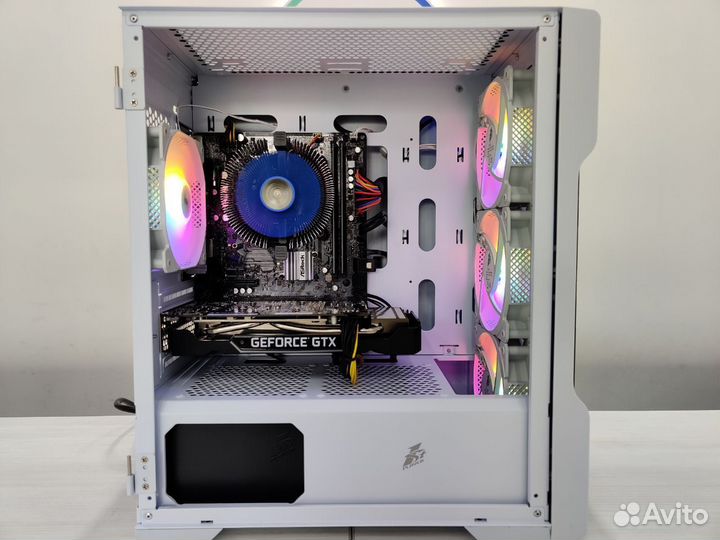 557 Игровой компьютер i3 10100f/GTX1660s/16GB