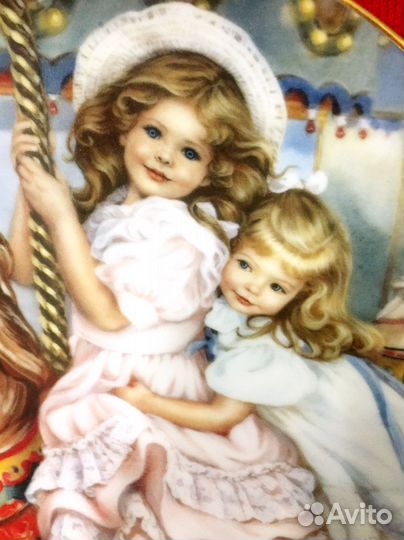 Тарелочка винтаж США