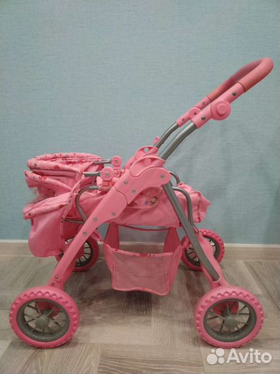 Кукольная коляска с люлькой