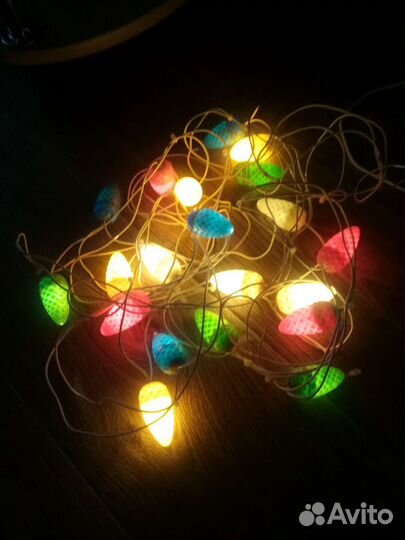 Елочная гирлянда СССР 