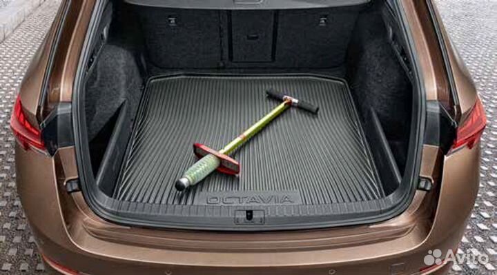 Ковер багажника octavia A8