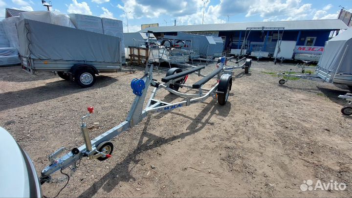 Прицеп лодочный мзса 81771C.101. Доставка