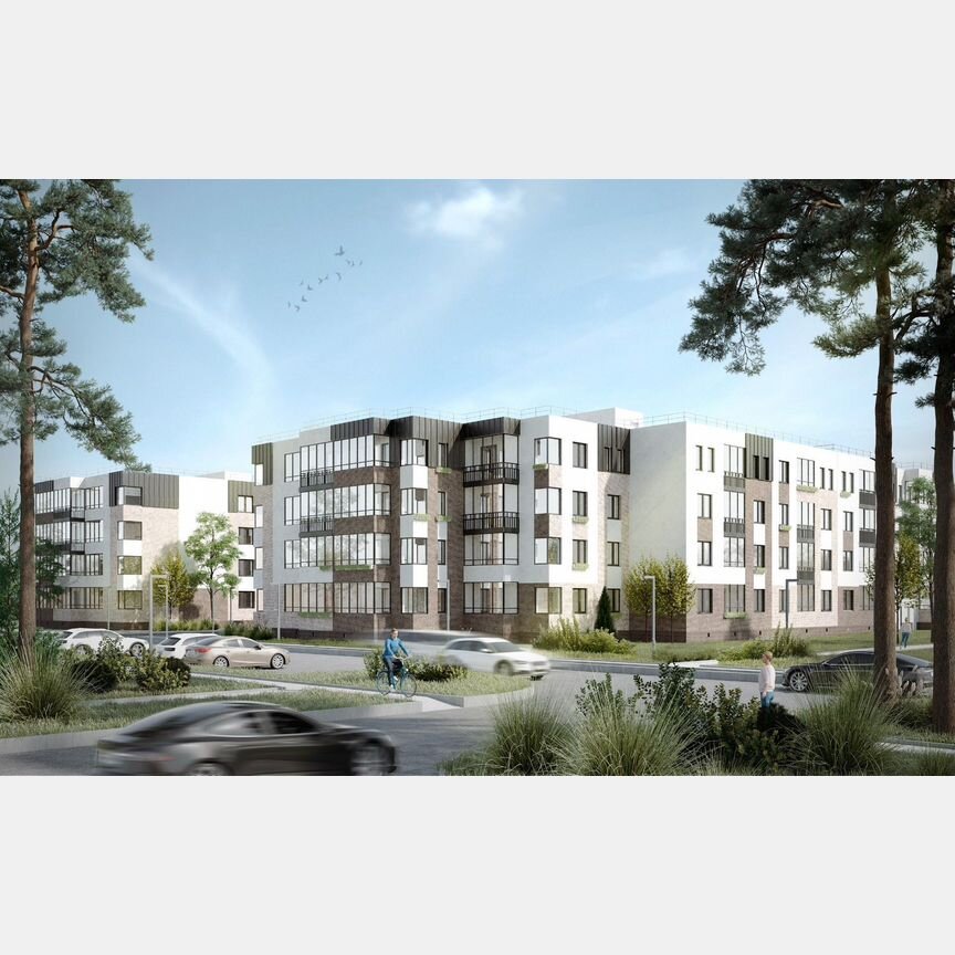1-к. квартира, 32,8 м², 2/4 эт.