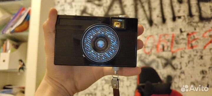 Старый советский фотоаппарат