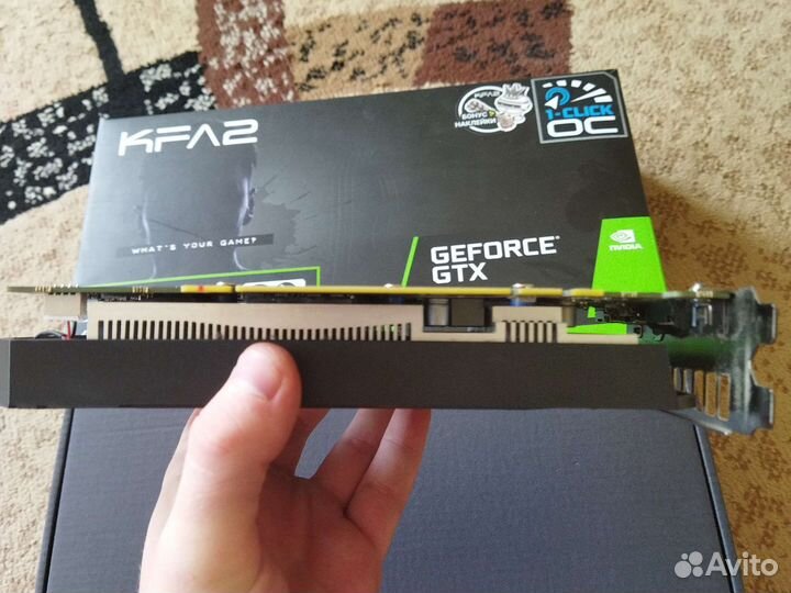 Видеокарта kfa2 1650 4gb
