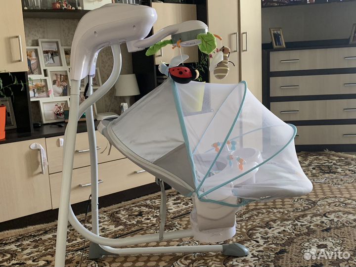 Электронные качели Caretero Bugies