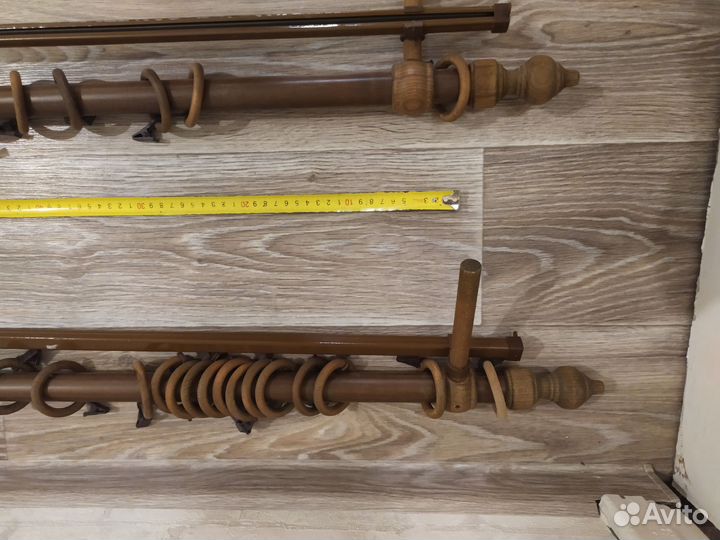 Карниз для штор двухрядный