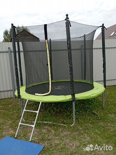 Батут с сеткой