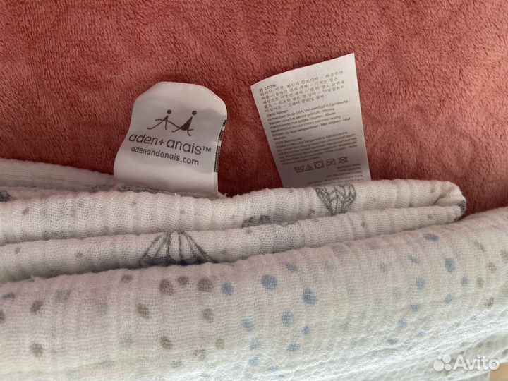 Муслиновые пеленки Aden+Anais