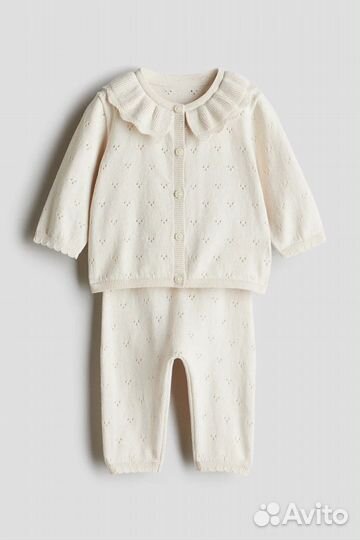 Костюм на выписку для девочки hm 56 H&M