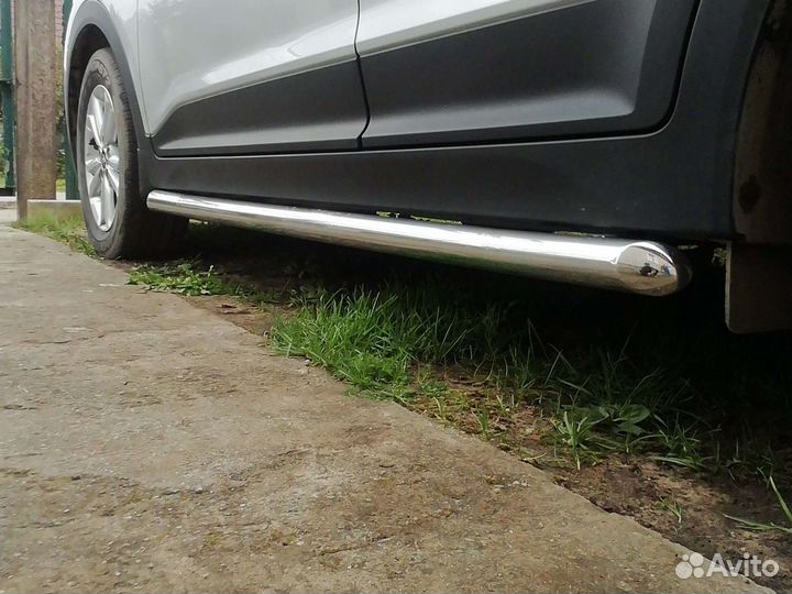 Защита бамперов и порогв