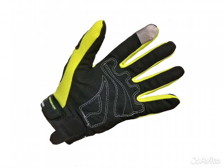 Мотоперчатки короткие с защитой