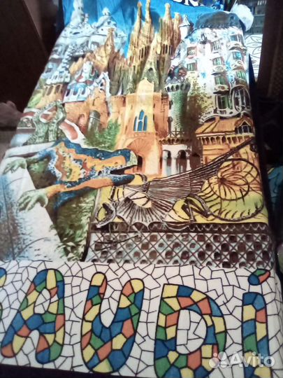 Большое махровое полотенце из Испании