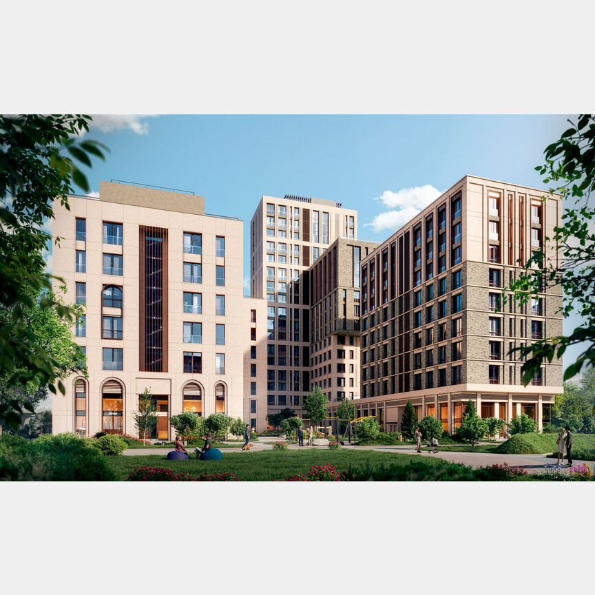 4-к. квартира, 120,5 м², 20/27 эт.