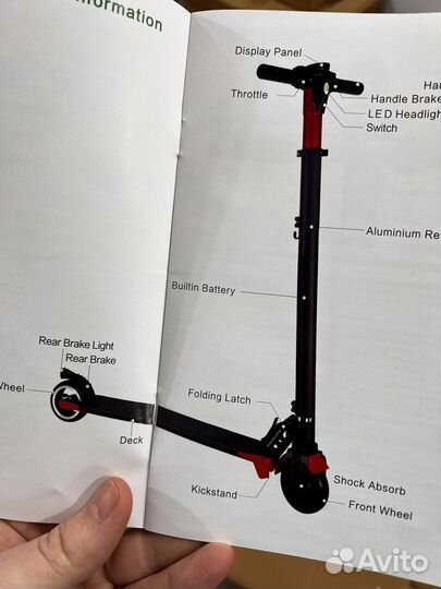 Электросамокат iRalan i7