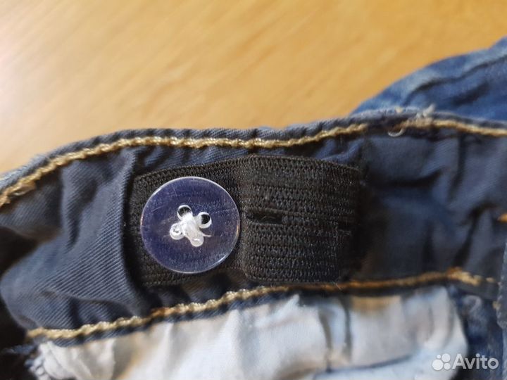 Джинсы для мальчика отл.состояние 116-60