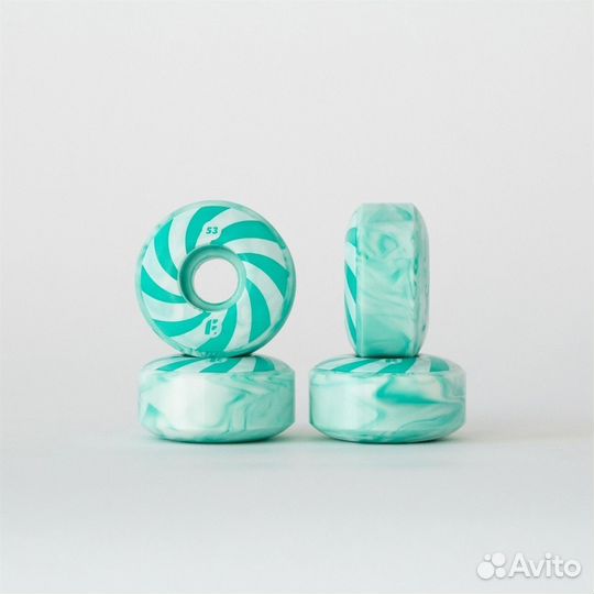Колеса для скейта Footwork Swirl Mint 54мм Classic