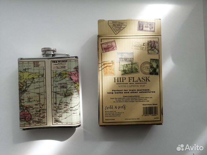 Фляга нержавеющая сталь