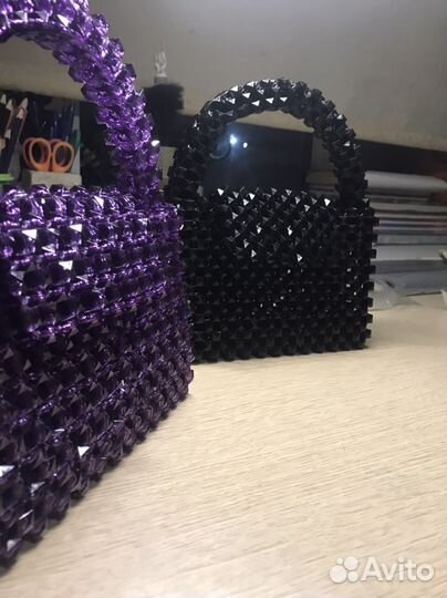 Сумка из бусин