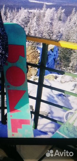 Сноуборд+крепления+ботинки