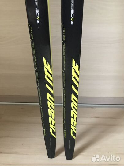 Беговые лыжи Fischer Carbonlite 191 с креплениями