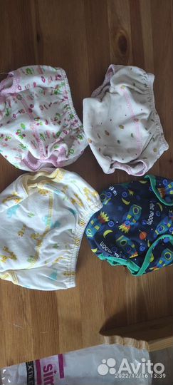 Трусики для плавания, многоразовые подгузники