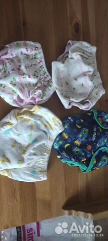 Трусики для плавания, многоразовые подгузники