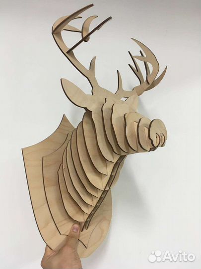 Декоративная голова оленя
