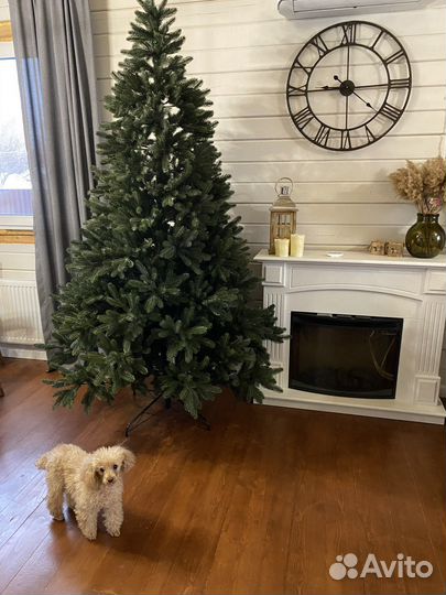 Елка литая 240 см Джулия homeclub лента