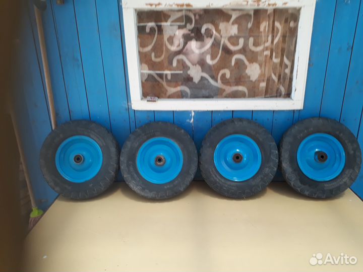 Колеса для садовой тележки