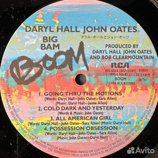 Daryl Hall & John Oates – Big Bam Boom (1984г.)