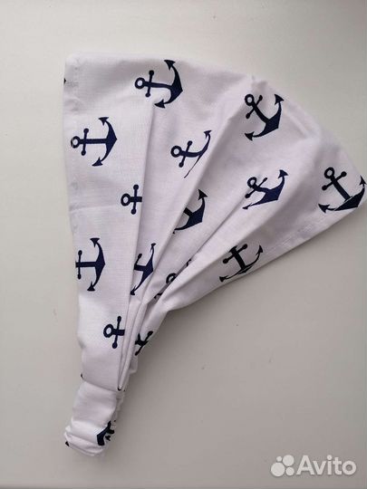 Детская косынка бандана на резинке