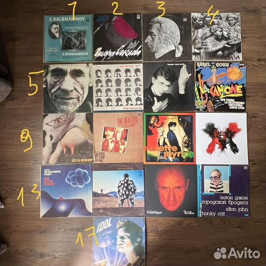 Виниловые пластинки