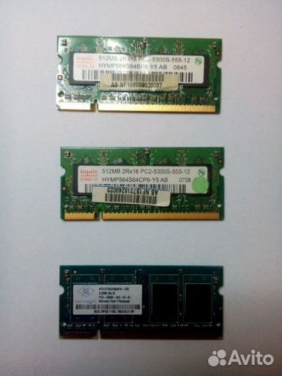 512mb PC2 для ноутбука