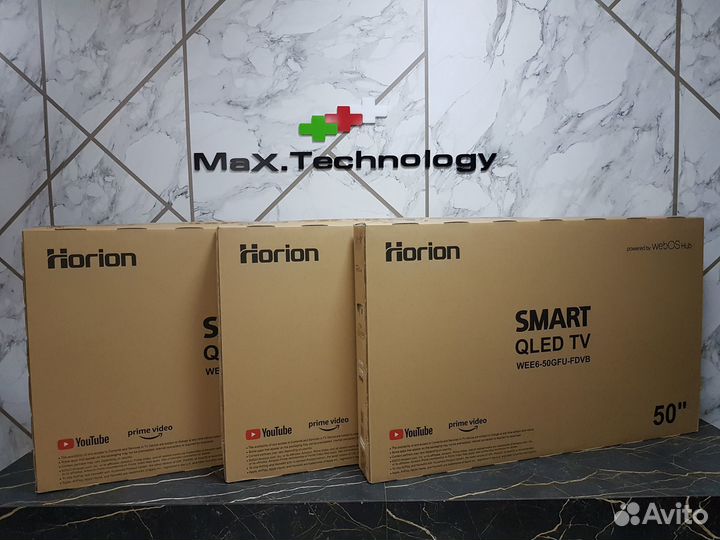Телевизор qled Horion 50