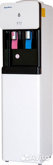 Кулер для воды Aqua Work 1533-S белый компрессорны