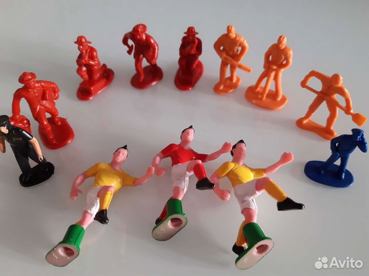 Набор солдатиков, набор фигурок рабочих