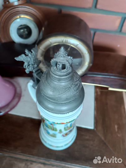 Антикварная Полковая пивная кружка резервиста