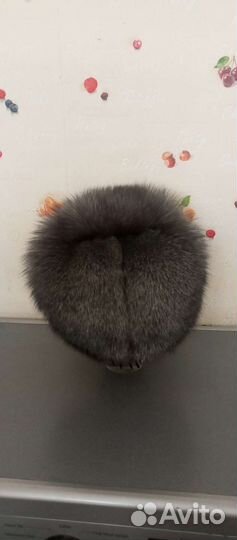 Шапка зимняя чернобурка