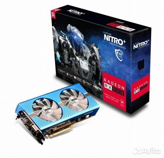 Видеокарта rx590 8gb nitro sapphire