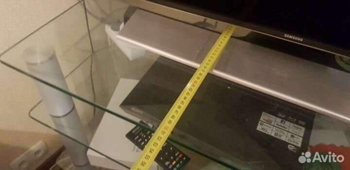 Стеклянная тумба