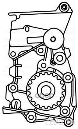 Насос водяной для а/м Лада Largus (10) /Renault
