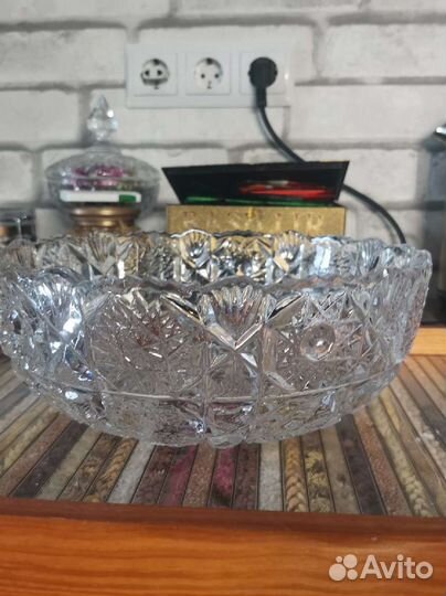 Ваза хрустальная СССР