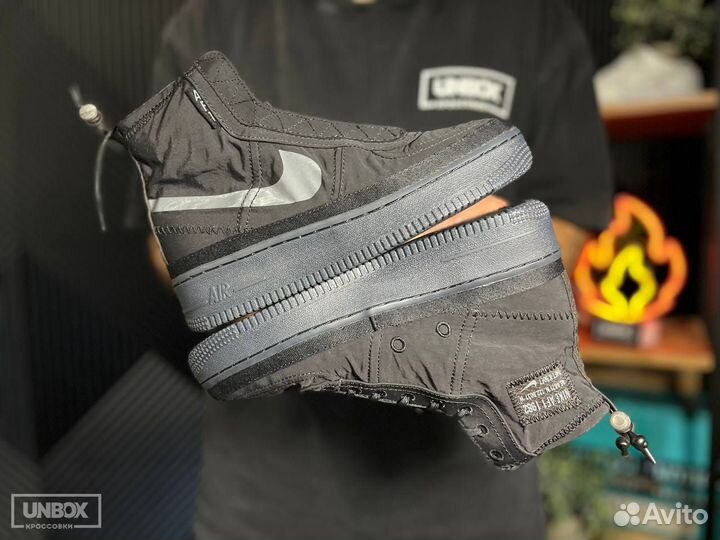 Кроссовки Nike Air Force 1 High Shell Black