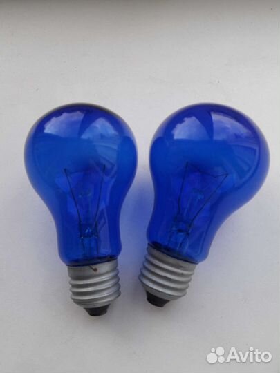 Синяя лампочка для лампы-рефлектора Минина