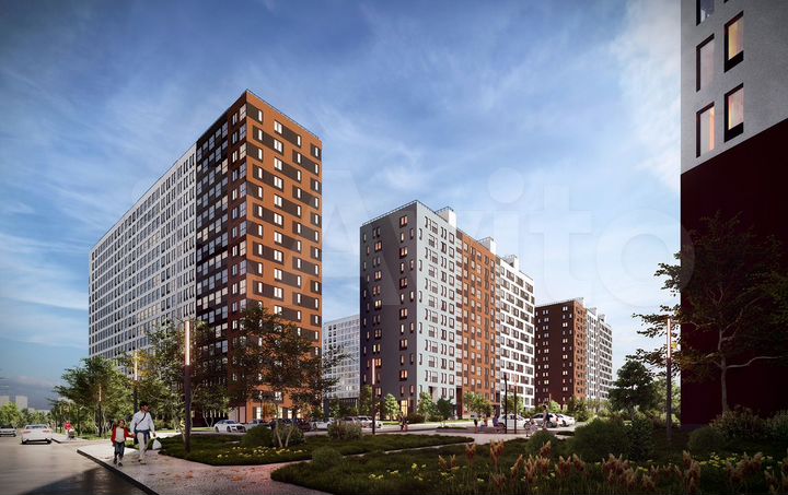 1-к. квартира, 39,3 м², 9/17 эт.