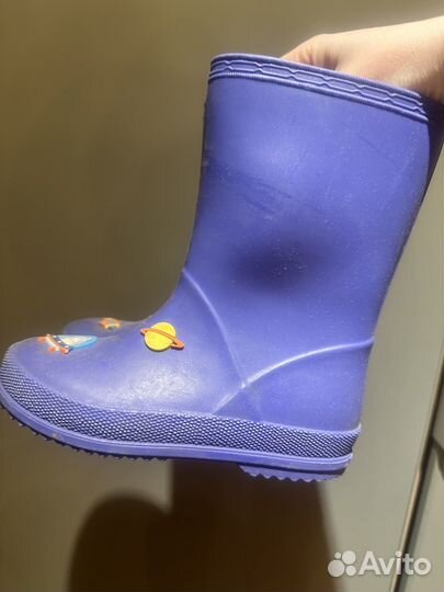 Резиновые сапоги детские 27 размер (17,5 см)