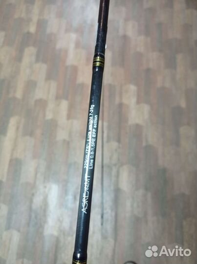 Спиннинг crazy fish arion asre 762 MT 229 см